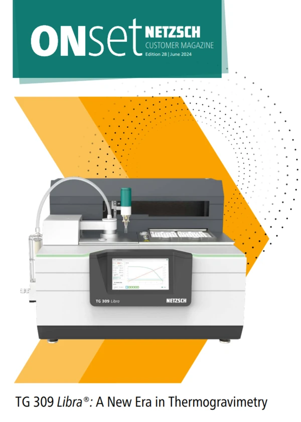 Customer Magazine Onset NETZSCH Analyzing & Testing